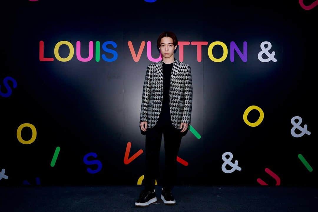 片岡千之助のインスタグラム：「#louisvuittonand  #louisvuitton」