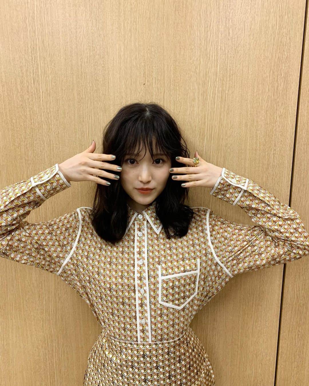 のインスタグラム：「取材日☺︎」
