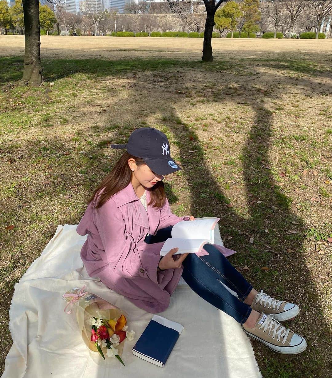 七原月乃のインスタグラム：「🌸📖」