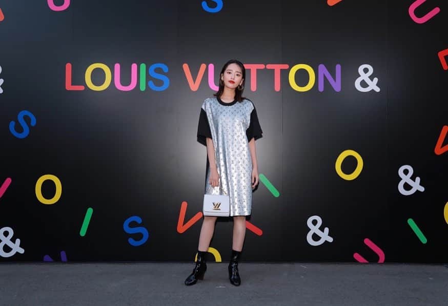近藤千尋のインスタグラム：「LOUIS VUITTON & に ご招待して頂きました♥️🤲  夢のような素敵な空間で 目の保養になりました…🤤✨  2021年3月19日(金)から 5月16日(日)までの期間、 原宿にて開催しています☺️❤️  #louisvuitton  #louisvuittonand」