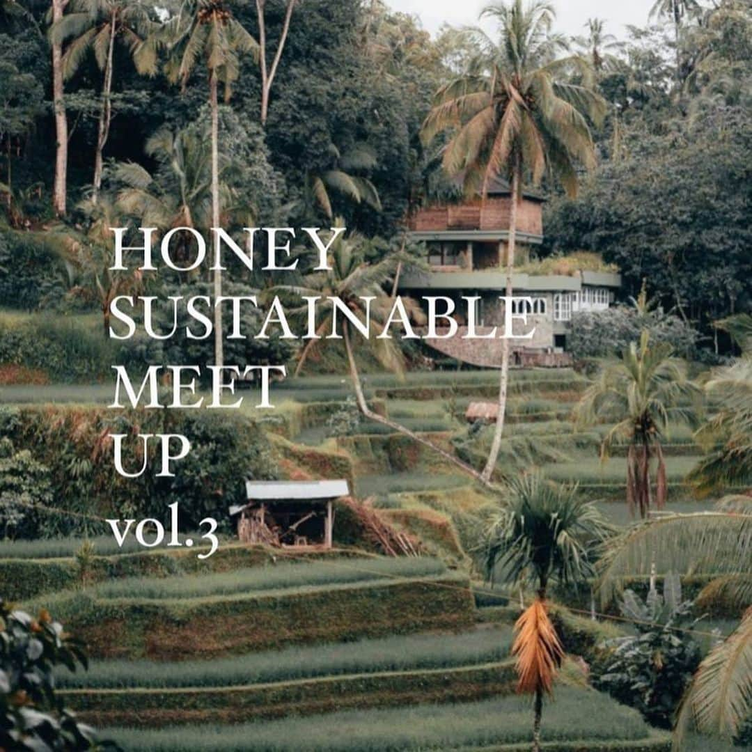 HONEYのインスタグラム：「HONEY SUSTAINABLE MEET UP vol.3参加者募集 2021年3月26日（金） 20:00〜21:30  2021年2月12日に開催したHONEY編集部と一緒に、「サステイナブル」や「SDGs」に関して学ぶミートアップ大好評でした！ 前回に引き続き、HONEY編集部と一緒に、みなさまと学びの場をつくっていきます。  今回のゲストは、露木志奈（ツユキシイナ）さん！ バリのグリーンスクールの卒業生であり、現在は大学を休学して全国で環境に関する講演をされているShiinaさんに、いま起こっている気候変動や多くの環境問題、そして私たちにどんな関わりがあり、どんなアクションができるのかを、聞いていきたいと思います。 また、世界一エコなスクールとして有名なグリーンスクールについても色々とお伺いしたいと思っています！  案内人は、vol.2でも講師していた斉藤圭祐さん(日本サステイナビリティ推進協会代表理事)です。  お申込は、 以下のイベントページ(peatix)よりお願い致します。 https://honey-susmeetup3.peatix.com/ 申込〆は、3/25（木）の20時まで！  日程：3月26日 20:00〜21:30 開催場所：zoomウェビナー 参加費：一般 1000円　/　学生 500円　/　高校生以下 無料　/　アーカイブ視聴 1000円  ※Zoom URLは、peatixで決済してくださった方に、イベント開催前にお送りいたします。  #honey #honeymagazine #sustainability #sustainable #HSMU #サステイナブル #ミートアップ」