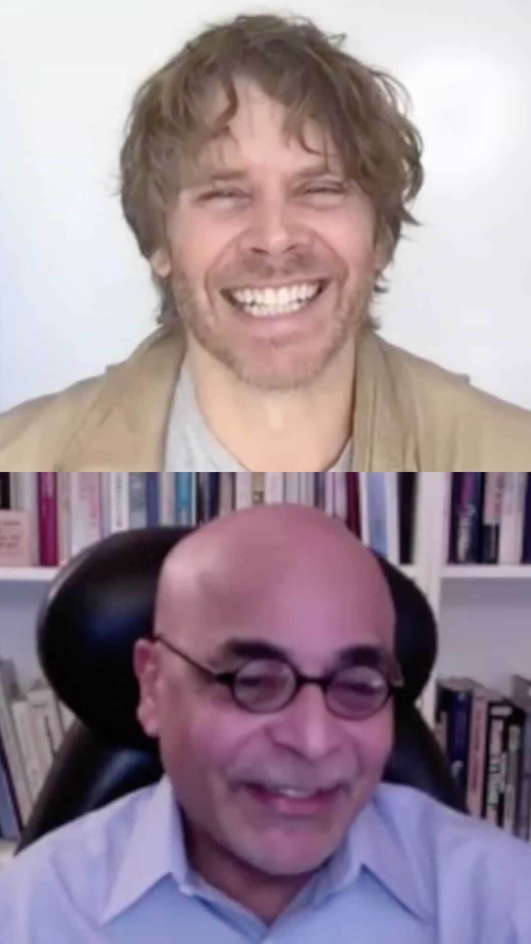 エリック・クリスチャン・オルセンのインスタグラム：「Next up on EMA Talks: #ReelScience. Dr. Vish Viswanath of @HarvardChanSPH discusses effective climate communication with host @ericcolsen. @HarvardCCHANGE @Green4ema This program is made possible by ongoing support from @citynationalbank. Link in BIO!!」