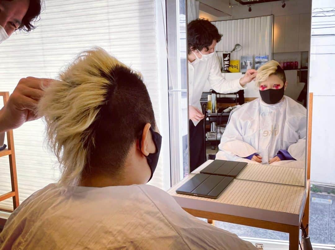 刀羅ナツコさんのインスタグラム写真 - (刀羅ナツコInstagram)「hair set. .  #liike  #STARDOM #GAMO」3月18日 22時59分 - stardom_natsuko