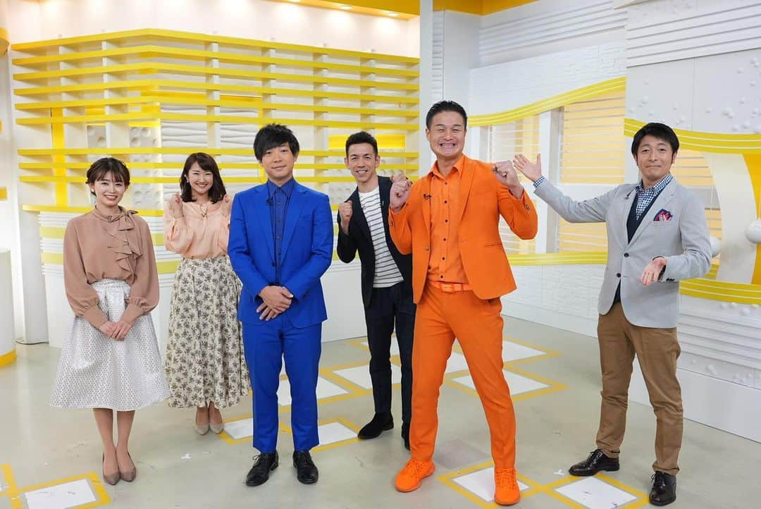 札幌テレビ「どさんこワイド朝」さんのインスタグラム写真 - (札幌テレビ「どさんこワイド朝」Instagram)「放送終わりの一枚！ 今朝はスペシャルゲスト、ティモンディのおふたりが来てくれました！ 夕方のどさんこワイドにも出演されるそうですよ！ . . #どさんこワイド朝 #藤井孝太郎 #大家彩香 #西尾優希 #大森健作 さん  #ティモンディ #ティモンディ高岸 さん #ティモンディ前田 さん  #朝早くからありがとうございました」3月19日 11時23分 - dosanko_asa