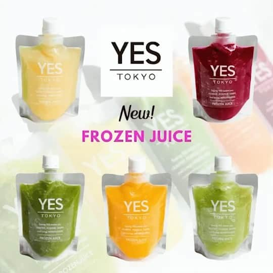 YES TOKYOのインスタグラム：「◾️YES TOKYO ORIGINAL FROZEN JUICE ﻿ 【-全国配送対象商品-】﻿ ﻿ ﻿ 皆様、こんにちは☺︎﻿ ﻿ 全国各地に配送可能な﻿ “YES TOKYOオリジナル冷凍ジュース”﻿ ﻿ おかげさまで前回は、即完売となり﻿ 追加分の配送手配が整いましたのでご案内させていただきます。﻿ ﻿ ■配送スケジュール：3月25日以降のお届け﻿ ﻿ ﻿ これまでにも地方にお住まいのお客様より﻿ YES TOKYOのジュースの配送をご希望されるお声を多数いただいておりようやくその環境が整い、﻿ 全国各地にお住まいのお客様にジュースをお届けできることを大変嬉しく思っております。﻿ ﻿ ﻿ 今回、YES TOKYOよりお届けする“FROZEN JUICE”は、コールドプレス製法で作られたオリジナル冷凍ジュースになります。﻿ ﻿ コールドプレス製法とは、熱を加えずに抽出する低温圧搾製法のことです。﻿ ﻿ 不溶性の食物繊維は除かれるため、胃腸への負担が少なく、吸収率も高まり栄養補給に優れています。﻿ ﻿ ご家族や大切な方の健康の為に、﻿ 是非ご家庭の冷凍庫へYES TOKYOのオリジナル冷凍ジュースをいかがでしょうか？☺︎﻿ ﻿ ﻿ 着色料・保存料等の添加物を一切使用しておりませんので、お子様にも安心してお飲みいただけます。﻿ ﻿ 今回のオリジナル冷凍ジュースは、 5種類ご用意致しました。﻿ ﻿ ﻿ 日々の健康維持にご利用頂く、﻿ 又はお食事の置き換えとしてハーフクレンズ、1DAYクレンズとしてもご利用頂けるセットもございます。﻿ ﻿ 冷凍保存となりますので、お好きなタイミングでお飲みください。﻿ ﻿ 全国発送可能ですので、贈り物としても是非ご利用ください。﻿ （こちらの商品は、オンラインショップ、店頭にてご購入可能です。）﻿ ﻿ ﻿ 【お問い合わせ】﻿ ■中目黒店﻿ ☎︎：03-3760-4717﻿ ﻿ ■二子玉川店﻿ ☎︎：03-6447-9663﻿ ﻿ ﻿ ﻿ @yestokyo﻿ #yestokyo #yoga #cbdoil #coldpressedjuice #vegan #stojo﻿ #ヨガ #コールドプレスジュース #ジュースクレンズ #クレンズジュース #中目黒 #免疫力アップ #コロナ対策 #デリバリー #二子玉川 #代官山 #世田谷 #ダイエット #ファスティング #ダイエットメニュー #cbdオイル #ダイエットプログラム #腸活 #腸活ダイエット #断食 #断食ダイエット #ストージョ #エコ #エコ活」