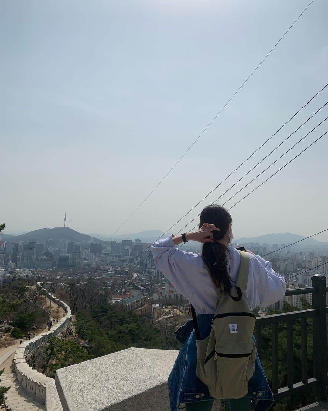 ハン・ソナさんのインスタグラム写真 - (ハン・ソナInstagram)「첫 인왕산💙」3月19日 14時34分 - shh_daily