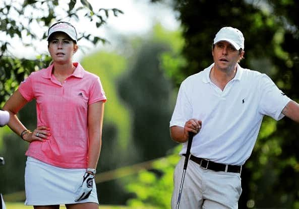 ポーラ・クリーマーさんのインスタグラム写真 - (ポーラ・クリーマーInstagram)「Caption this!!!!! Played in the pro-am with Hugh Grant at the @evianchamp ⛳️😬⛳️#flashbackfriday」3月20日 1時52分 - paulacreamer1