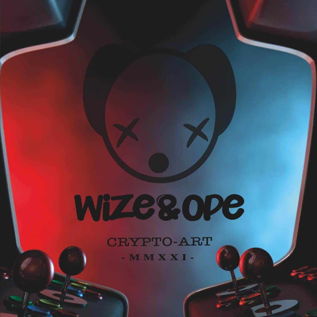 ワイズ&オープのインスタグラム：「wize&ope preparing a comeback... NFT Non Fungible Token ... Blockchain digital Art ! Drop will be anounced anytime soon.... are you Ready ? #nft #digitalart #cryptoart #nonfugibletoken」