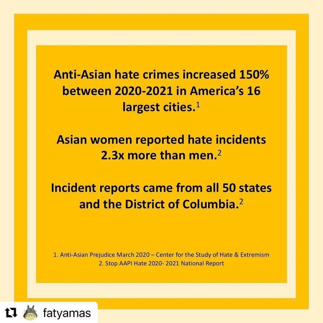 ニック・ジェフスさんのインスタグラム写真 - (ニック・ジェフスInstagram)「Proud to repost on behalf of my spectacular Japanese American wife, Lilian Matsuda. Within it is part of her story. Please read. #stopasianhate #stophate  Reposted caption: To #StopAsianHate we need to do more than use a hashtag on social media. You know what to do. Read up on the history of Asian Americans policies and communities where you live. Teach your kids about us. Support our businesses. Take a training and learn how to respond in situations where you are a witness to harassment. Demand justice for us. Stop blaming women for experiencing violence. Women are not responsible for violence they experience 💛 Women are not responsible for violence they experience. Women are not responsible for violence they experience. Women are not responsible for violence they experience. Women are not responsible for violence they experience. Women are not responsible for violence they experience. Women are not responsible for violence they experience. Women are not responsible for violence they experience ❤️」3月20日 6時46分 - nickgehlfuss