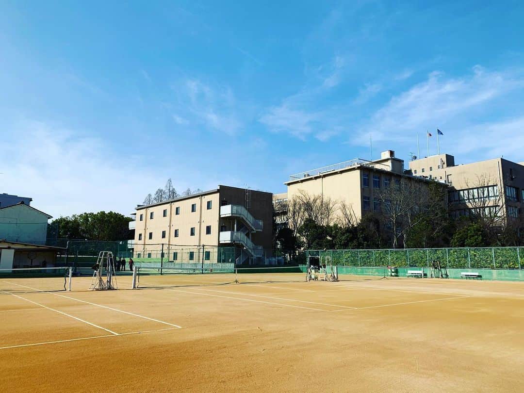 浅越しのぶさんのインスタグラム写真 - (浅越しのぶInstagram)「晴天！@園田 #園田学園テニス部#テニス」3月20日 8時38分 - shinobu_asagoe_official