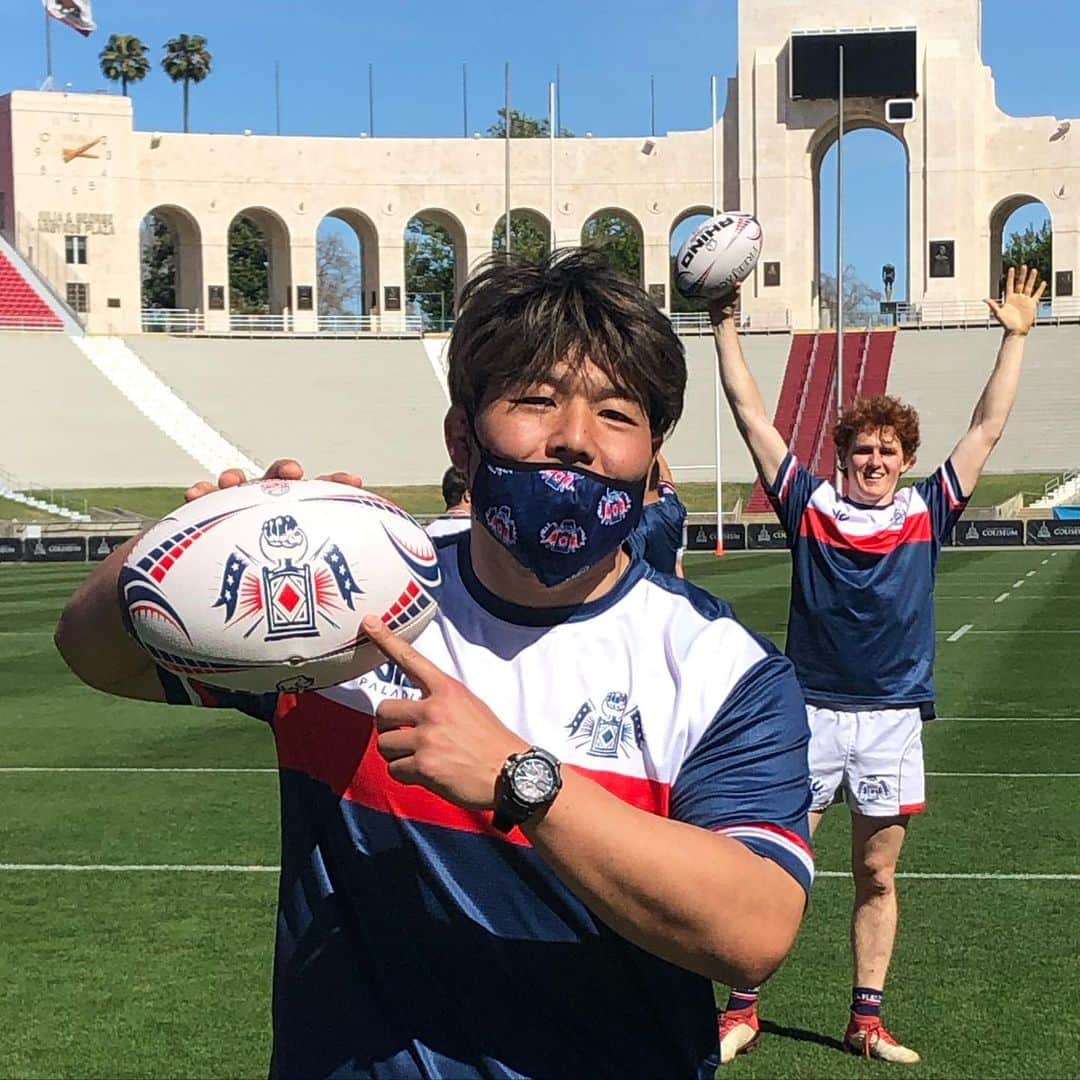 畠山健介さんのインスタグラム写真 - (畠山健介Instagram)「MLR2021(@usmlr )  1st Round vs LA Giltinis🍸(@giltinis )  Let’s Ride🐴🔥  #ラグビー #Rugby #MLR2021 #ボストン #Boston #ニューイングランド #Newengland #フリージャックス #FreeJacks #LetsRide #Opening #Match」3月20日 9時36分 - hatake03