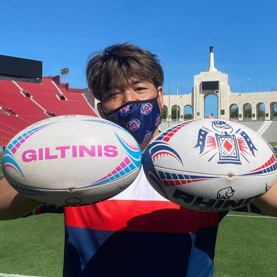 畠山健介さんのインスタグラム写真 - (畠山健介Instagram)「MLR2021(@usmlr )  1st Round vs LA Giltinis🍸(@giltinis )  Let’s Ride🐴🔥  #ラグビー #Rugby #MLR2021 #ボストン #Boston #ニューイングランド #Newengland #フリージャックス #FreeJacks #LetsRide #Opening #Match」3月20日 9時36分 - hatake03