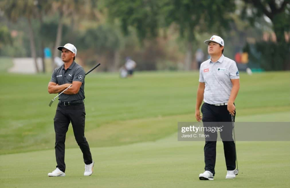 イム・ソンジェのインスタグラム：「Fun couple days playing alongside one of my favorite players on Tour @rickiefowler」