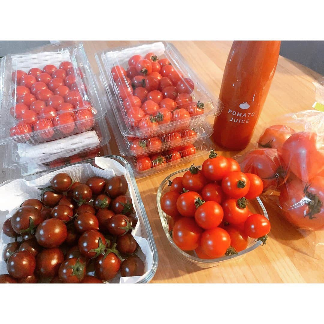 みひろさんのインスタグラム写真 - (みひろInstagram)「. 大好物🍅 @pomonafarm3432  #ポモナファーム のトマト、デザートみたいに甘くて美味しい🍰 病みつき😋  #トマト #tomato #トマト料理」3月20日 19時53分 - mihiro0519