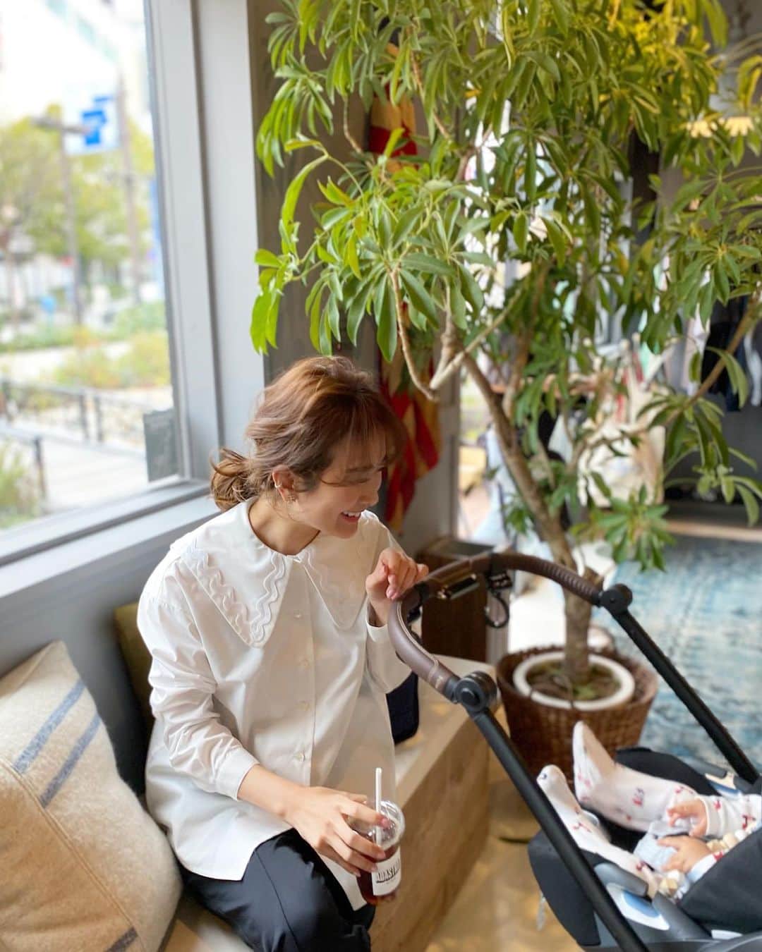 Mai Wakimizuのインスタグラム：「夕方から雨予報だったのでその前に慌ててお出掛け♡家族で過ごすのーんびりな土曜日♡ #mamalife」
