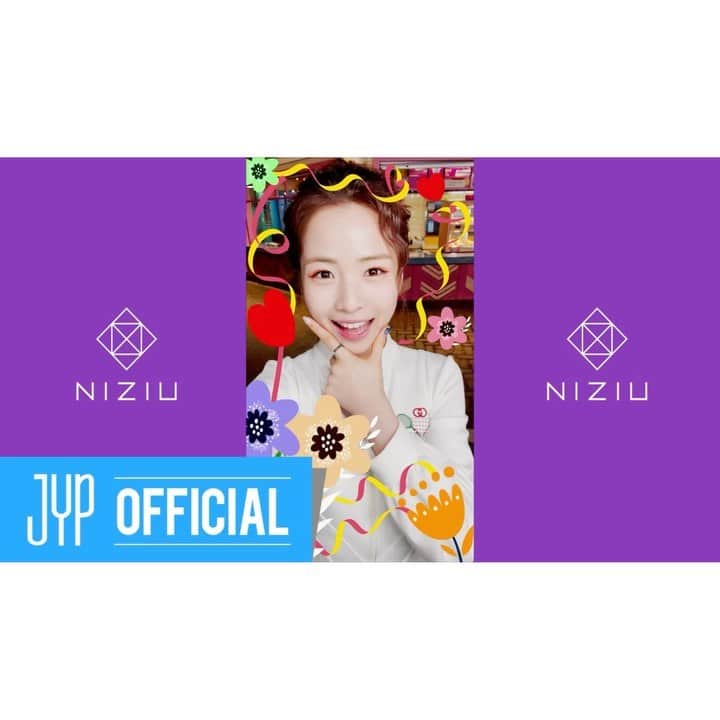 のインスタグラム：「NiziU 『Take a picture／Poppin’ Shakin’』 2021.4.7 Release  「Take a picture」 3.29 Digital Release  “Take a picture” MV Solo Teaser  MAYA📸 https://youtu.be/lzmgxEq8uWo  #NiziU #ニジュー #니쥬 #MAYA #WithU #Take_a_picture #Poppin_Shakin」