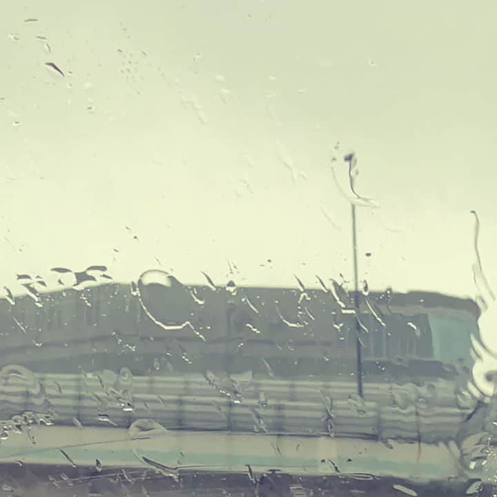 田中理来のインスタグラム：「雨はあまり好きじゃないけど匂いはどこか懐かしいんだよな」