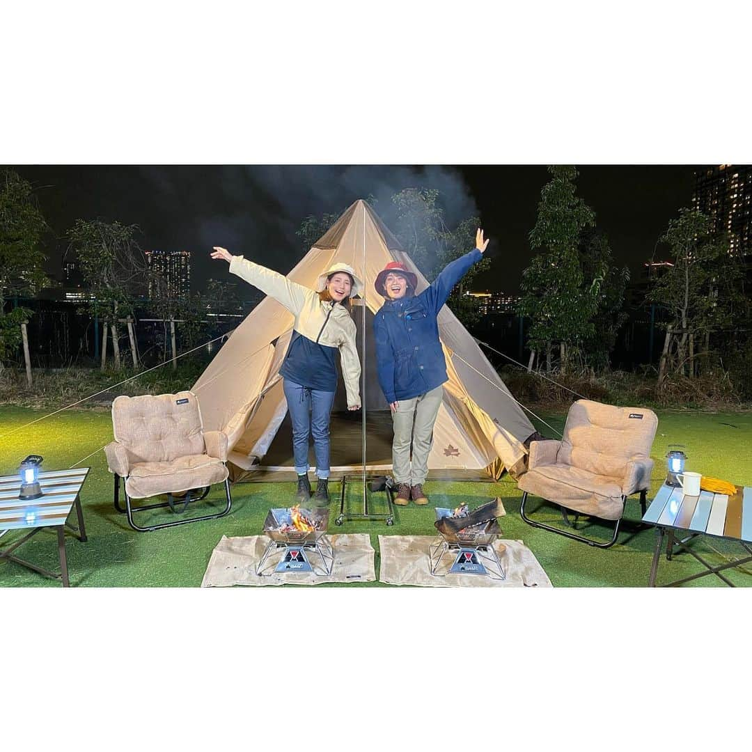 永島優美さんのインスタグラム写真 - (永島優美Instagram)「* やっぱりキャンプは最高です😝🏕  先日、初めて清華ちゃんと一緒にロケに行ってきました✨ ウェアとグッズを選び、初のソロキャンプ！ 最後は焚き火を囲んで本音トークしちゃいました🤭🔥 5年前の率直な気持ちや、これまでの思い出などなど…😆 明日放送予定です☀️  #めざましテレビ #ソロキャンプ #デビュー」3月21日 20時51分 - yuumi_nagashima