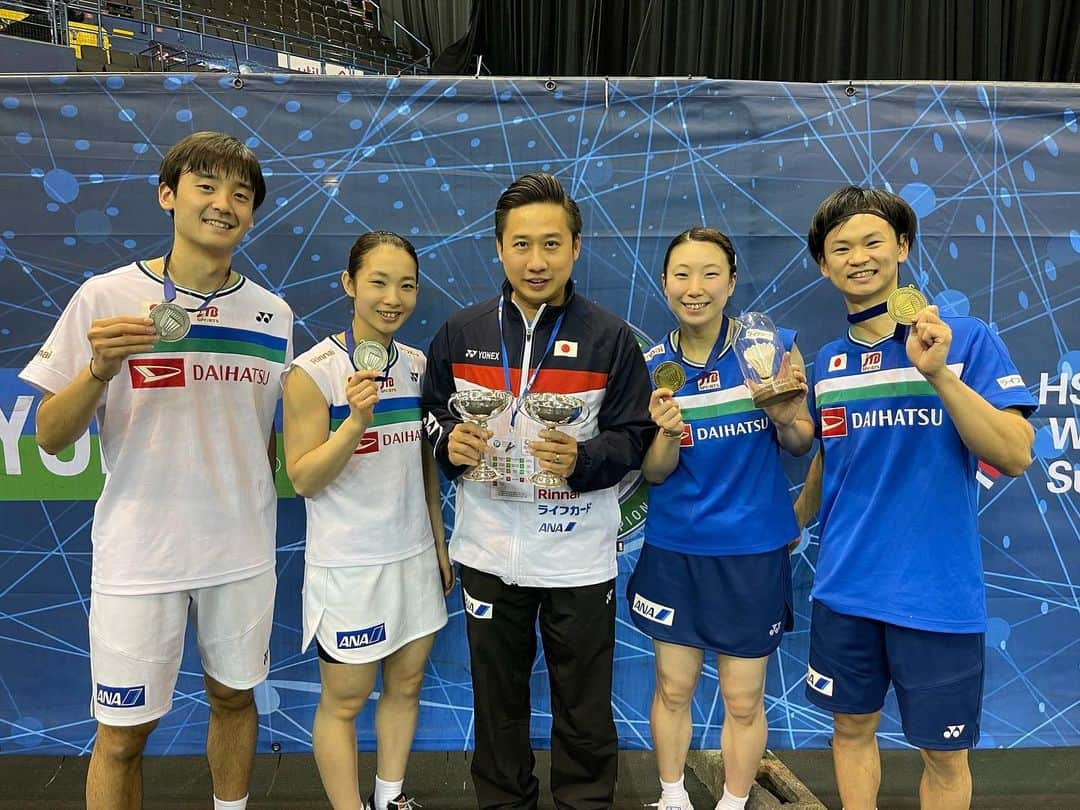 東野有紗さんのインスタグラム写真 - (東野有紗Instagram)「Yonex All England🥇 1年ぶりの国際大会は楽しくて楽しくてしょうがなかったです😆 大会関係者の皆さん、スタッフの方々、ゆうたくんに感謝の気持ちでいっぱいです。 たくさんの応援ありがとうございました📣 . .  Thank you for all your support  #yonexallengland  #yonex  #全英オープン #ワタガシ」3月22日 2時33分 - aripei.meee