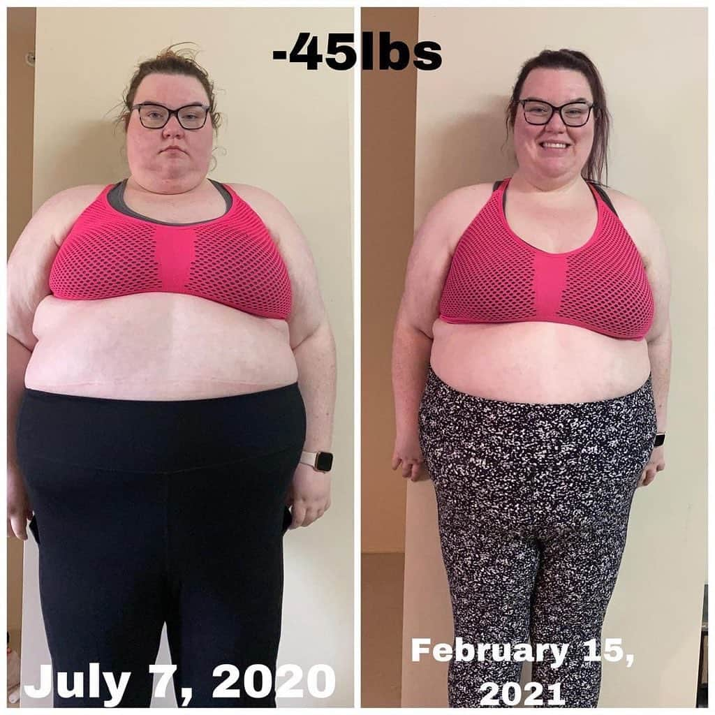 1.9m Fitness Inspirationのインスタグラム：「Cheer on, Kristy! 🎉 “I wanted to celebrate my 6 month fitgirlversary in a separate post! These pics were taken almost exactly 6 months apart. When they say take before pics… THIS IS WHY. I feel like July was almost a whole other lifetime ago… so much has happened. I don’t think I ever shared here, but back when I started this journey my dad was diagnosed with prostate cancer. He’s good now! So no worries. But it was definitely a kick in the pants to work harder (fully aware I can’t get prostate cancer but ya know 🤷🏻‍♀️). A few weeks after I found out about dad, my cousin tragically died in a car accident. A month later, my boyfriend’s dad passed away. Round it up in November with my cousin’s boyfriend tragically taking his own life. ALL of that has made it feel like so many lifetimes ago… I also have a different mind than I did. It thinks differently it’s getting sharper all the time. Mostly it’s healing. Healing from the tragedies of last year and healing from all the hate I have spewed at myself relentlessly. Healing from all the stares and questions. Healing from the thought of having to shrink myself to fit into a world I felt like I didn’t belong to. Thank you all for being a part of the journey. Helping me up when I’ve felt pushed down. Cheering me on when I’ve felt alone. Encouraging me when I’ve felt so done. You’re all the real MVPs” 🖤 by @kvfitgirl86 #mystruggleismystrength」