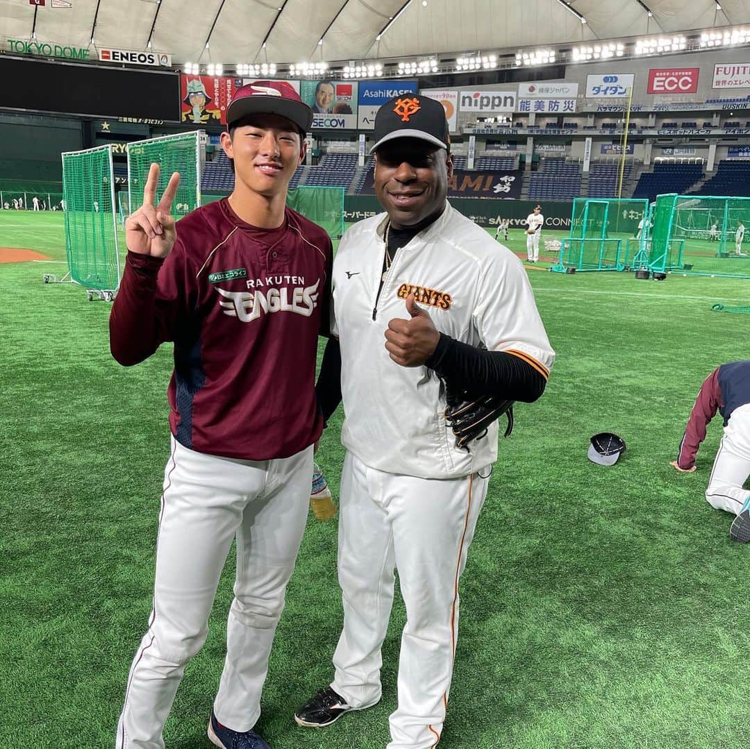 辰己涼介のインスタグラム：「my friend」