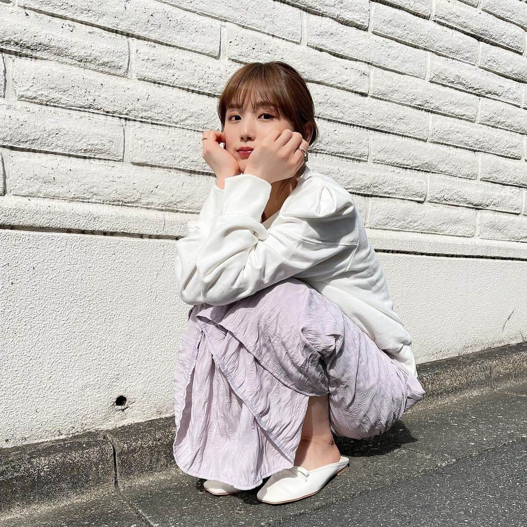 ひよんのインスタグラム：「😴😴 ㅤㅤㅤㅤㅤㅤㅤㅤㅤㅤㅤㅤㅤ 撮影中に寝がち。💤 すぐ目つぶっちゃう🤣 ㅤㅤㅤㅤㅤㅤㅤㅤㅤㅤㅤㅤㅤ #ひよん #ひよん服」