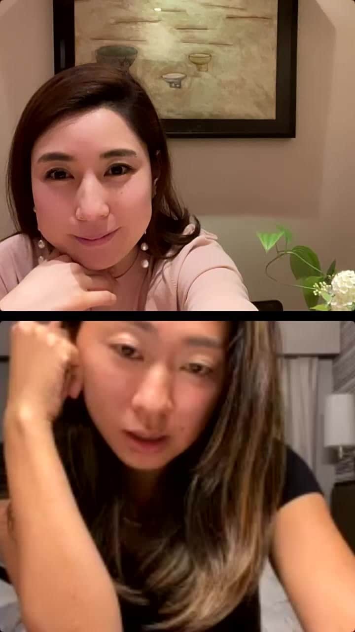 髙田麻紀子のインスタグラム：「直子さんの電波が悪いからすぐ削除するかもしれませんが🙏🙏」
