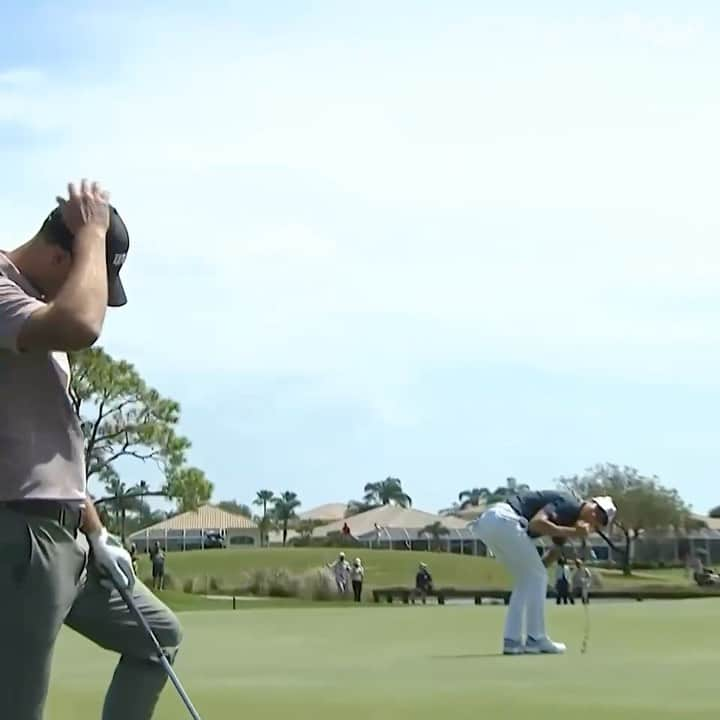 ホアキン・ニーマンのインスタグラム：「😂 It’s always funnier when you least expect it. Thanks @thehondaclassic for a good week. Off to Austin for @dellmatchplay 💪🏼」