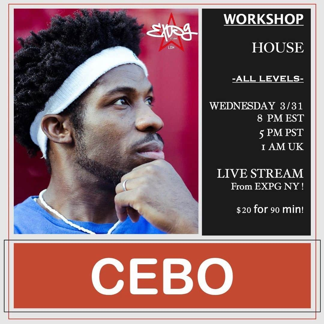 EXILE PROFESSIONAL GYMさんのインスタグラム写真 - (EXILE PROFESSIONAL GYMInstagram)「Have you noticed it’s getting warmer ? And do you know why??? Yep yep. Some HEAT is coming. Be ready 😁😁😁  Reserve your spot with amazing @cebonxgn today!!! 🔥🔥🔥🔥 . 3/31 , Wednesday. Last livestream class at EXPG NY. 8 pm EST!!!! ✨✨✨✨✨  . (Note*CHECK “WORKSHOP” page for signing in at www.EXPG-ny.com!)  😍😍😍😍😍😍😍😍😍😍  . . 😍😍😍😍👏🏽👏🏽👏🏽👏🏽👏🏽👏🏽 . Registration is open !!! . How to book🎟 ➡️Sign in through MindBody (as usual) ➡️15 minutes prior to class, we will email you the private link to log into Zoom, so be sure to check your email! ➡️Classes will start on time, so make sure you pre register, have good wifi and plenty of space to safely dance! . . Zoom Tips🔥 📱If you plan to use your phone, download the Zoom app for the best experience. 🤫Please use the “mute” button when you are not speaking to prevent feedback. 💃You do not have to join displaying your video or audio, but we do encourage it so teachers can offer personalized feedback and adjustments. . 🔥🔥🔥🔥🔥🔥🔥🔥🔥 . #expgny #onlineclasses #newyork #dancestudio #danceclasses #dancers #newyork #onlinedanceclasses」3月23日 6時02分 - expg_studio_nyc