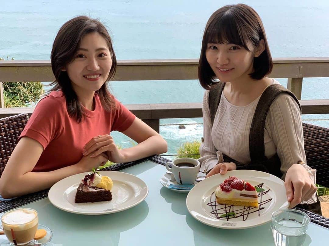 花岡咲さんのインスタグラム写真 - (花岡咲Instagram)「. みゆさんと江ノ島で遊んだ日🍰☕️ . 久しぶりに会えて満喫できた〜♡ . #江ノ島 #江ノ島カフェ #イルキャンティ #カフェ」3月23日 23時00分 - hanaoka_saki34