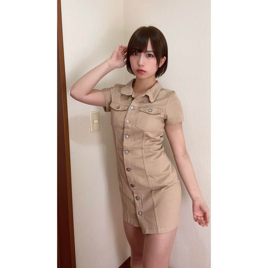 村上りいなさんのインスタグラム写真 - (村上りいなInstagram)「タイトめなやつ。  #instagood #followme #selfie #ファッション #fashion #onepiece」3月24日 14時33分 - riina_murakami