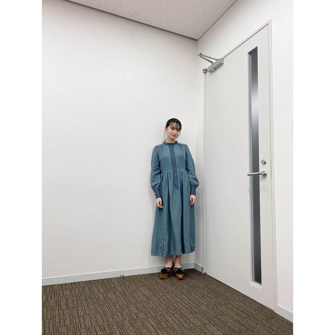 莉子さんのインスタグラム写真 - (莉子Instagram)「衣装は青でした🐬！」3月24日 20時08分 - riko_riko1204