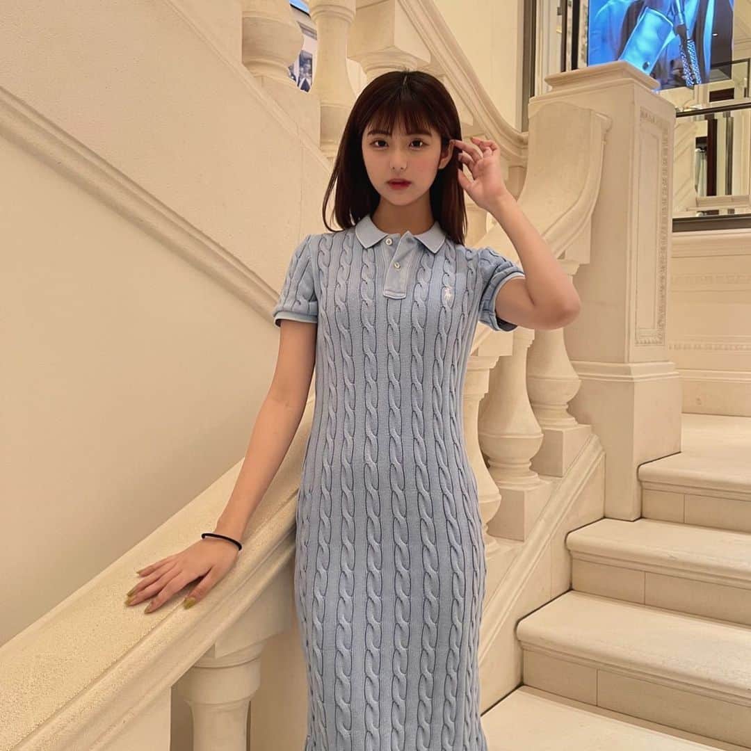 横田未来さんのインスタグラム写真 - (横田未来Instagram)「普段とは違ったお洋服なのですごくお気に入りです(^^) #poloralphlauren」3月24日 20時24分 - mirai_yokoda