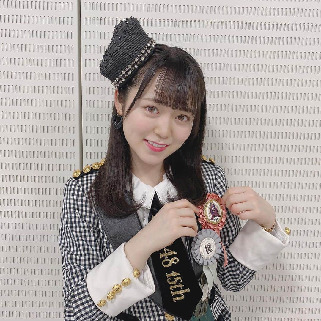 西川怜のインスタグラム：「たまには衣装も。。。♡ #PremiumMusic2021 #AKB48 #オサレカンパニー さん」