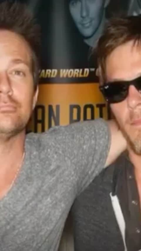 ショーン・パトリック・フラナリーのインスタグラム：「Reedus is one of the best dudes in Hollywood... bar none. His phone number was the first one I ever actually dialed after wrapping a film & “promising” to stay in touch. And, half my life later... he’s still there. Always. As am I. There are things this guy knows that could absolutely bury me... and me, him. Graves. That’s where we’ll take them. There are things that I’ve said to his face that if anyone else said to him, would launch me off a bar stool in a fight before the last syllable left that fuck’s lips. That’s how men socialize. It’s primal. We pick on each other when we don’t really mean it. But... if anyone else does... it’s fucking ON. ****Sunday nights on AMC... RIDE returns.  @bigbaldhead @rideamc」