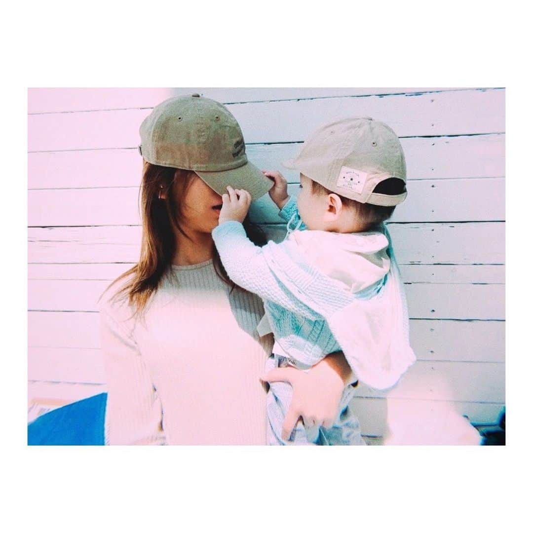 高橋メアリージュンさんのインスタグラム写真 - (高橋メアリージュンInstagram)「Have a lovely day🧢👶☀️  #nephew  #甥っ子love #difficultyesimpossibleno」4月19日 7時19分 - maryjuntakahashi