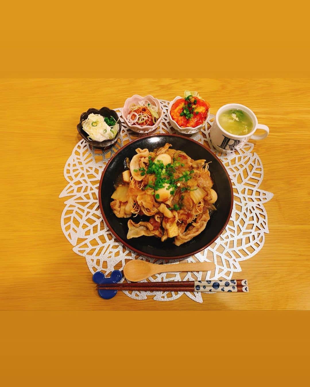 間宮梨花のインスタグラム：「#りかちゅう飯 #旦那ご飯 #お家ご飯 #夜ご飯 #あんかけ焼きそば  #あんかけかた焼きそば  #中華料理」