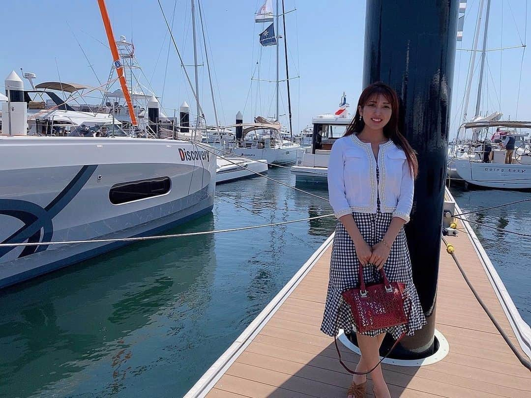 神谷麻美さんのインスタグラム写真 - (神谷麻美Instagram)「#海 ⚓️💗😍💗✨  #ボート ショーも行ったよん🥰❣️❣️🚢💗✨」4月19日 14時17分 - asamice428