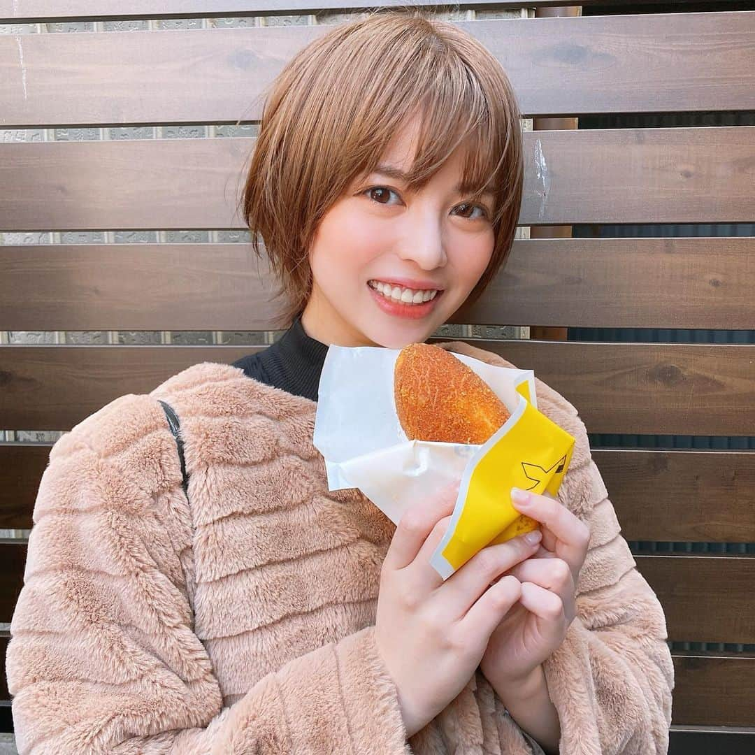 吉崎綾さんのインスタグラム写真 - (吉崎綾Instagram)「あそこのかれーぱん #ウルフカット #ショートカット」4月19日 15時54分 - yoshizaki_aya