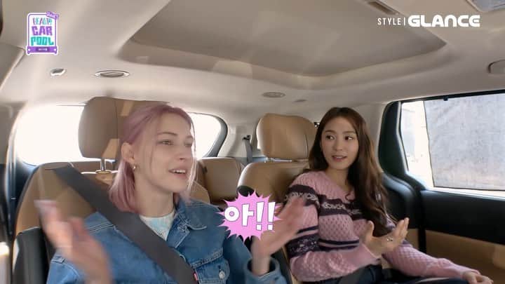 ステファニー・ミチョヴァのインスタグラム：「언니들의 뷰티카풀에 저를 초대해주시고 케이팝 메이크업도 해주셔서 너무 감사합니다. 💄 효연 & 보라 언니들이 짱이에요. 🥇 풀버전은 네이버에서 보실 수 있어요! ❤️ Thank you for inviting me to Unnie’s Beauty Carpool and giving me a kpop make up makeover 🥰 you guys are the sweetest ❤️ you can find the full video on Naver🙋🏼‍♀️  @glancetv_official  @borabora_sugar @hyoyeon_x_x」