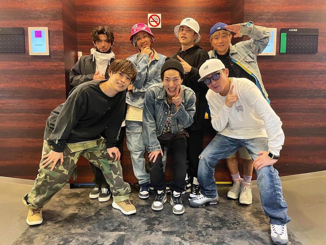 DAICHI のインスタグラム：「最高に楽しい3時間を ありがとうございました😍✨✌️  今日も素敵な一日に感謝✨🙏 #DAPUMP #TBS #CDTVライブライブ」