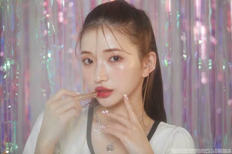 南りほのインスタグラム：「@heather_love_official @opera_cosmetics 💄🤍」
