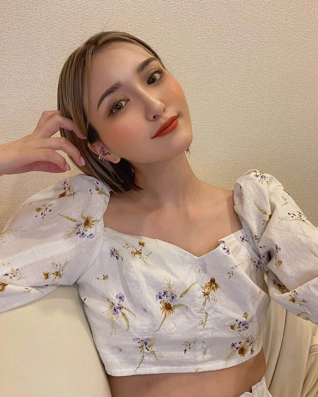 カナさんのインスタグラム写真 - (カナInstagram)「今日もありがとうございました🌼 とても幸せな日だったな🍀 ． #cyberjapan」4月20日 21時34分 - _kana627_