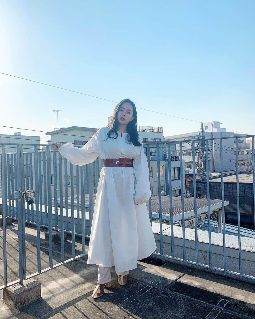 のインスタグラム：「このコーディネートが好きすぎる...🌸 大人になったな〜と言われました✨」