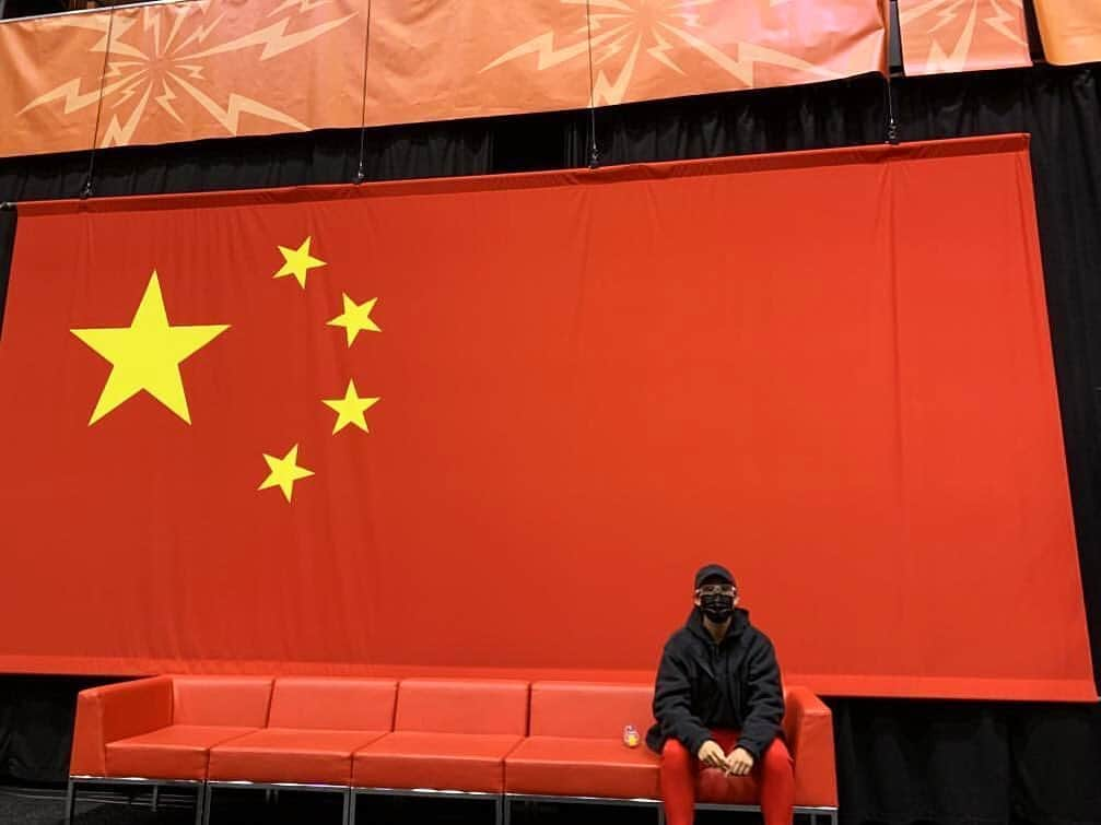 ジェン・サイサイさんのインスタグラム写真 - (ジェン・サイサイInstagram)「No words to describe what it feels like to represent your country🇨🇳 #proud」4月20日 19時45分 - zheng_saisai