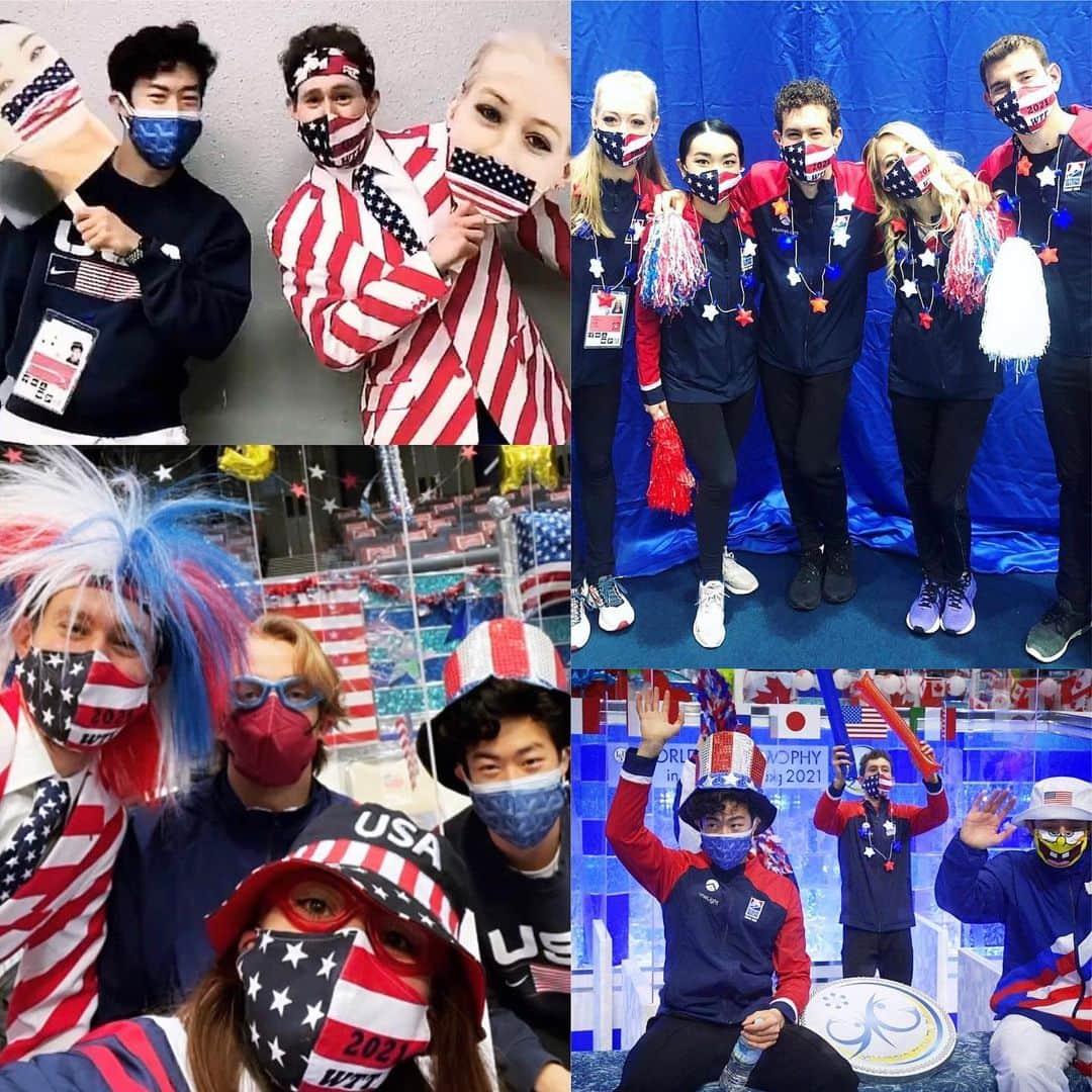 ジェイソン・ブラウンのインスタグラム：「2️⃣0️⃣2️⃣1️⃣ #WTTFigure 🇺🇸」