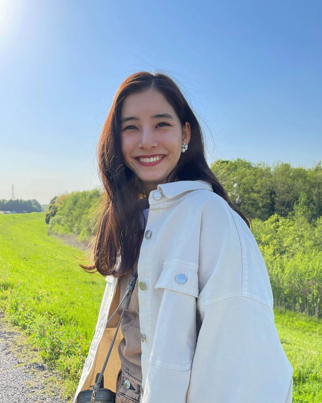 新木優子さんのインスタグラム写真 - (新木優子Instagram)「たくさん教えてくれてありがとう☺️  お休みなさい😌🌙  denim  shirt : @snidel_official」4月21日 0時02分 - yuuuuukko_