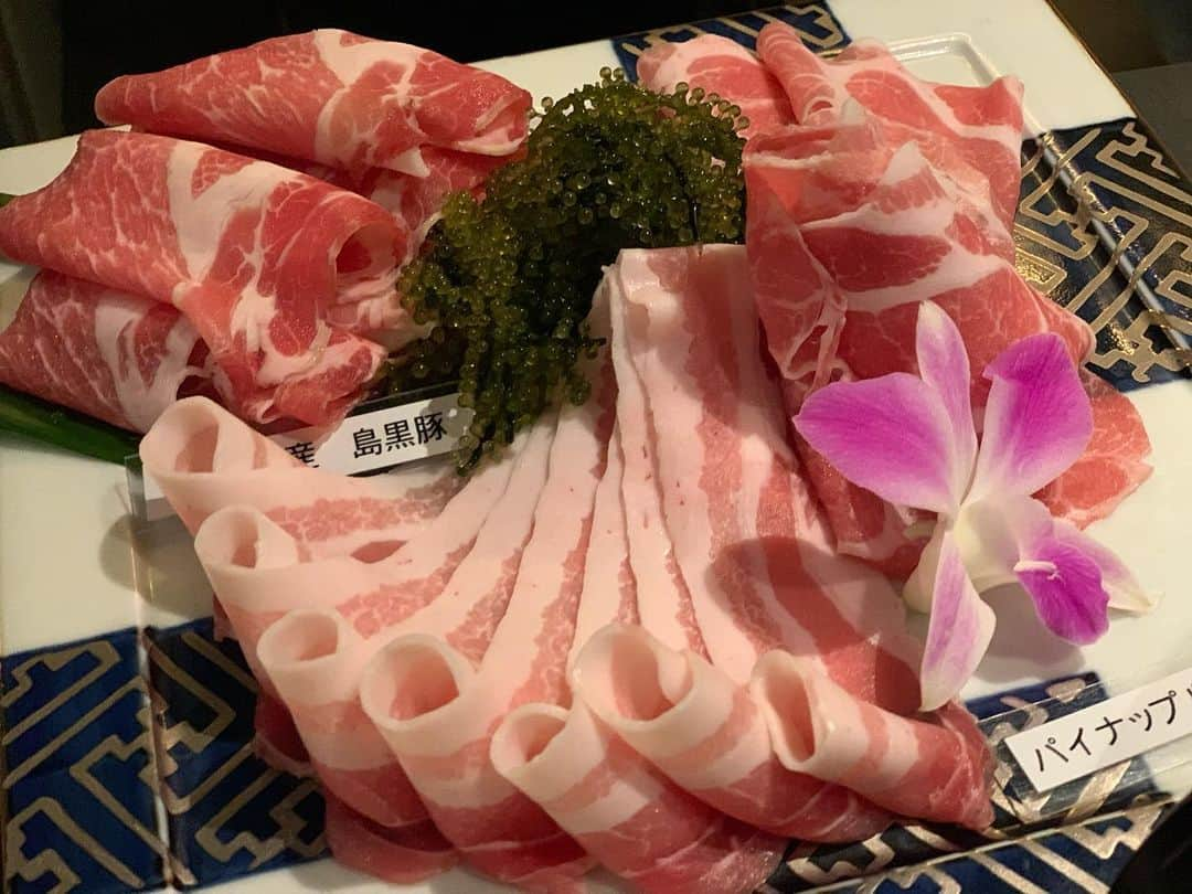 大槻ひびきさんのインスタグラム写真 - (大槻ひびきInstagram)「みんなで沖縄料理食べに行ってきたよ😊🏖 #okinawa #yummy #沖縄 #沖縄料理 #銀座」4月21日 0時48分 - yanhibi0221