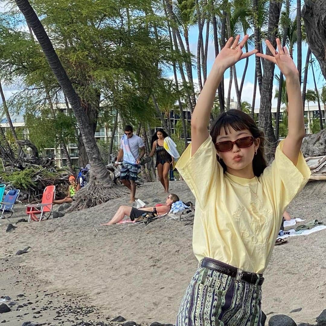 吉原日奈さんのインスタグラム写真 - (吉原日奈Instagram)「Alohaaaaa🌺🤙🏻」4月21日 5時42分 - hina_yshr