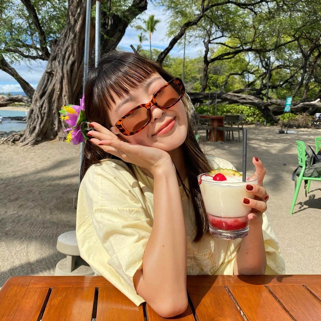 吉原日奈さんのインスタグラム写真 - (吉原日奈Instagram)「Alohaaaaa🌺🤙🏻」4月21日 5時42分 - hina_yshr